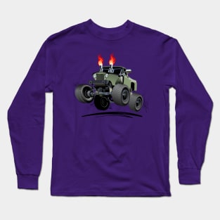 Cartoon monster truck Long Sleeve T-Shirt